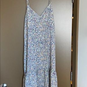 Anthropologie Spaghetti Strap Multicolor Dress
